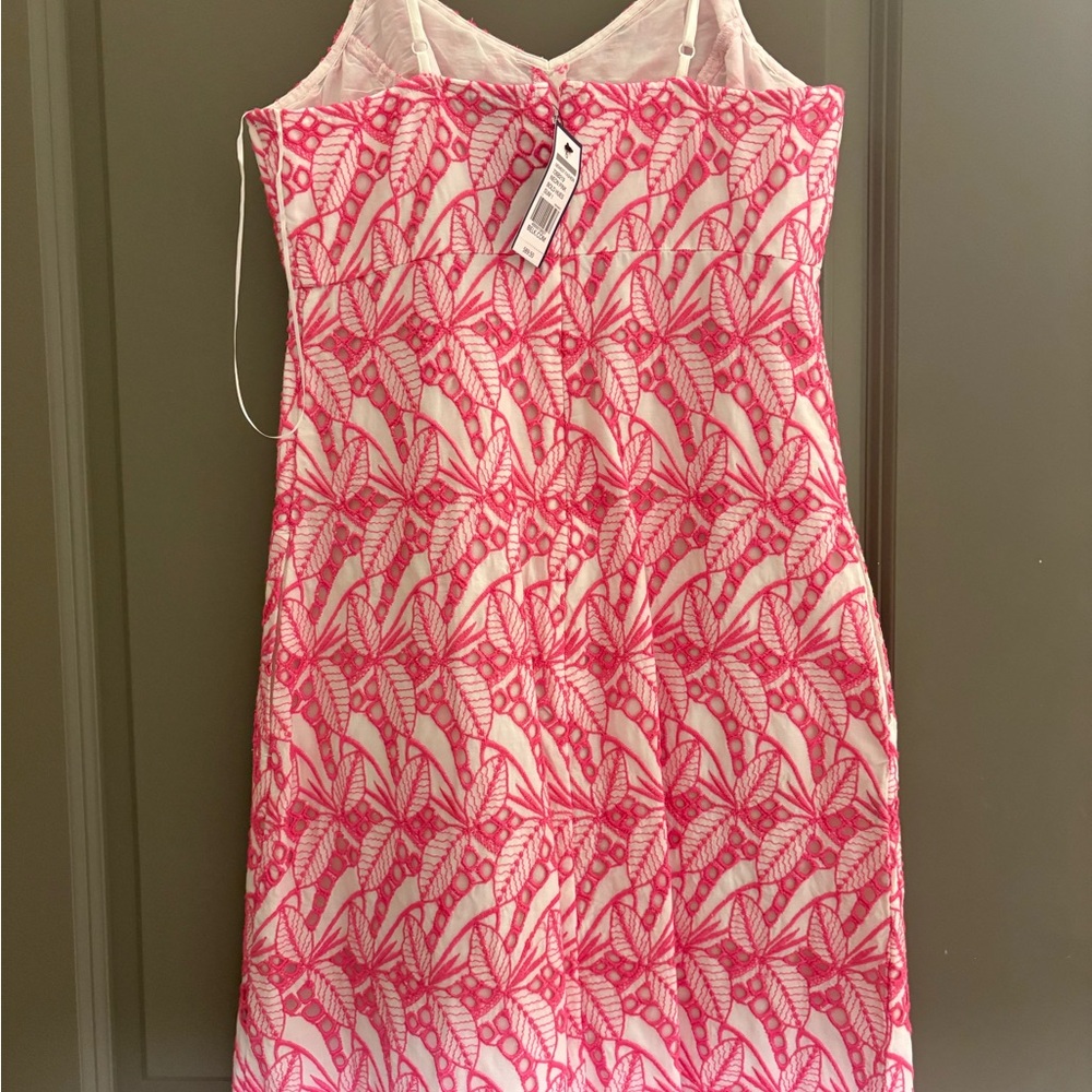 Crown and Ivy Pink and White Dress - Picture 2 of 4